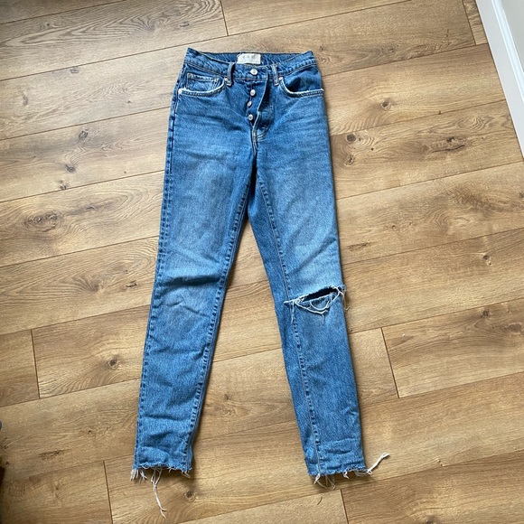 Free people Stella skinny jeans  sz 26 - Picture 3 of 4